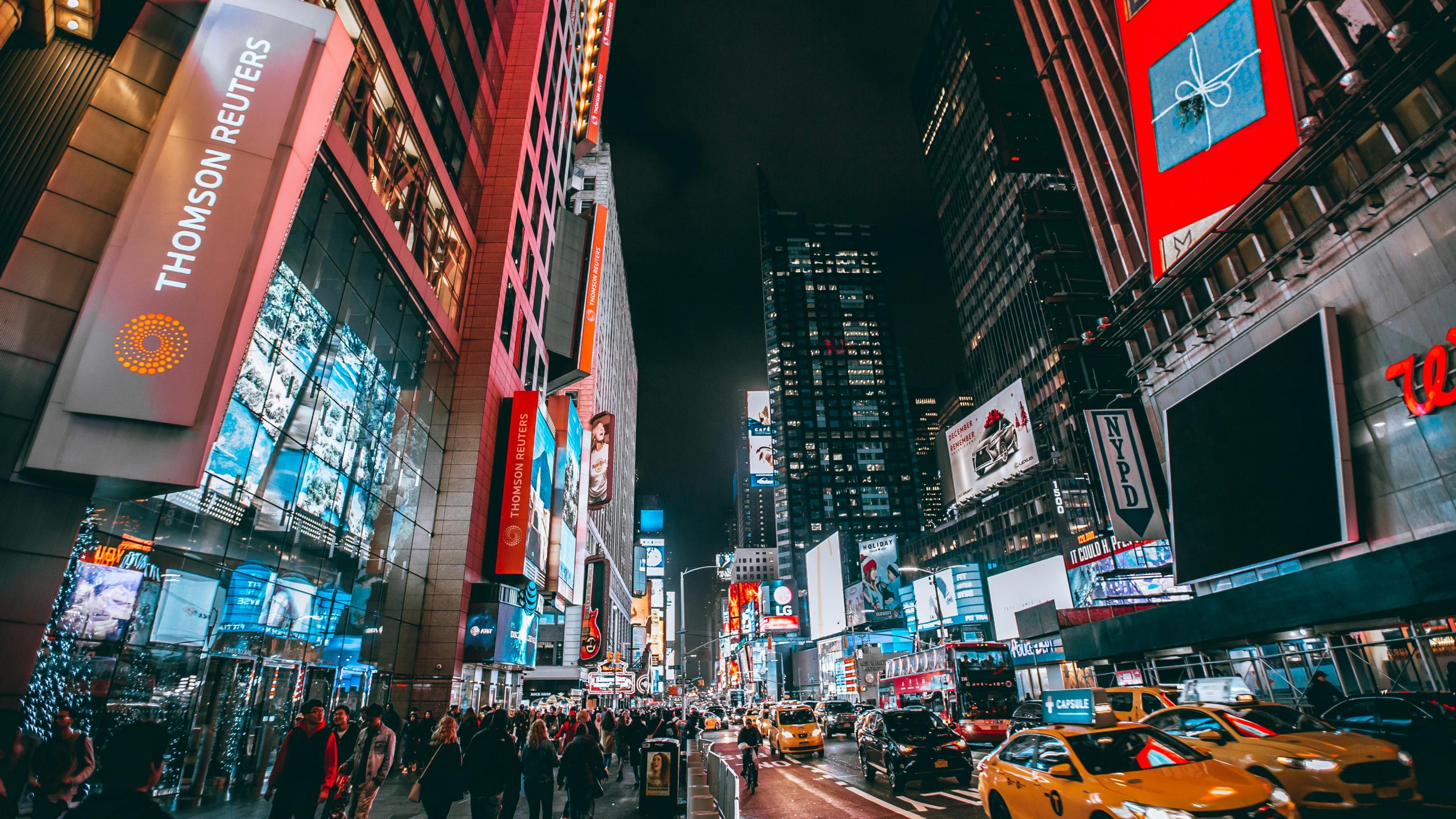 Photo by Yuting Gao: https://www.pexels.com/photo/crowd-of-people-on-street-during-night-time-1737957/